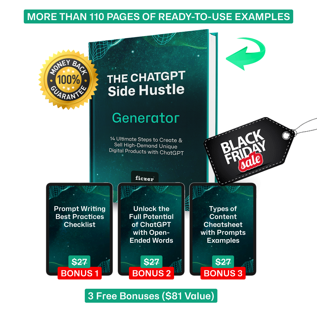 The ChatGPT Side Hustle Generator: 14 Steps to Create Unique Digital Products with ChatGPT